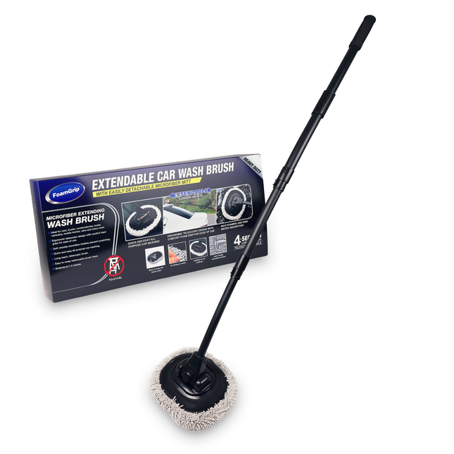 FoamGrip Maxi Uitschuifbare Microvezel Autowasborstel