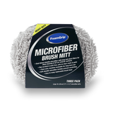 FoamGrip Microvezel Borstelhoezen Zwart (3-pack)