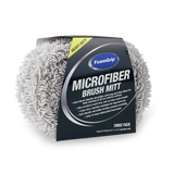 FoamGrip Microvezel Borstelhoezen Zwart (3-pack)