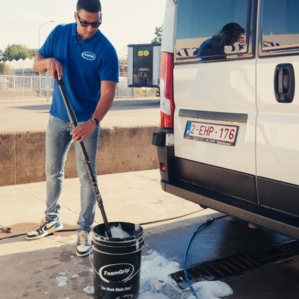 FoamGrip Maxi Uitschuifbare Microvezel Autowasborstel