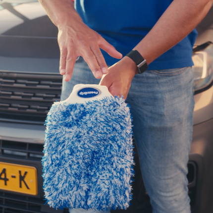 FoamGrip Microvezel Wash Mitt Zwart