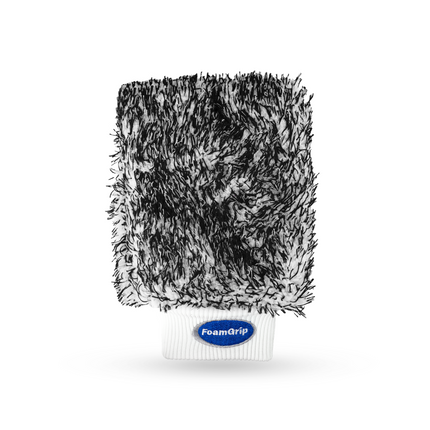 FoamGrip Microvezel Wash Mitt Zwart