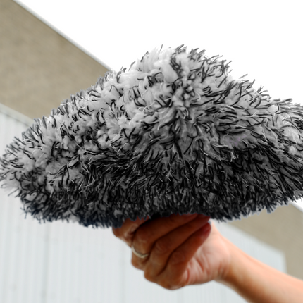 FoamGrip Microvezel Wash Mitt Zwart