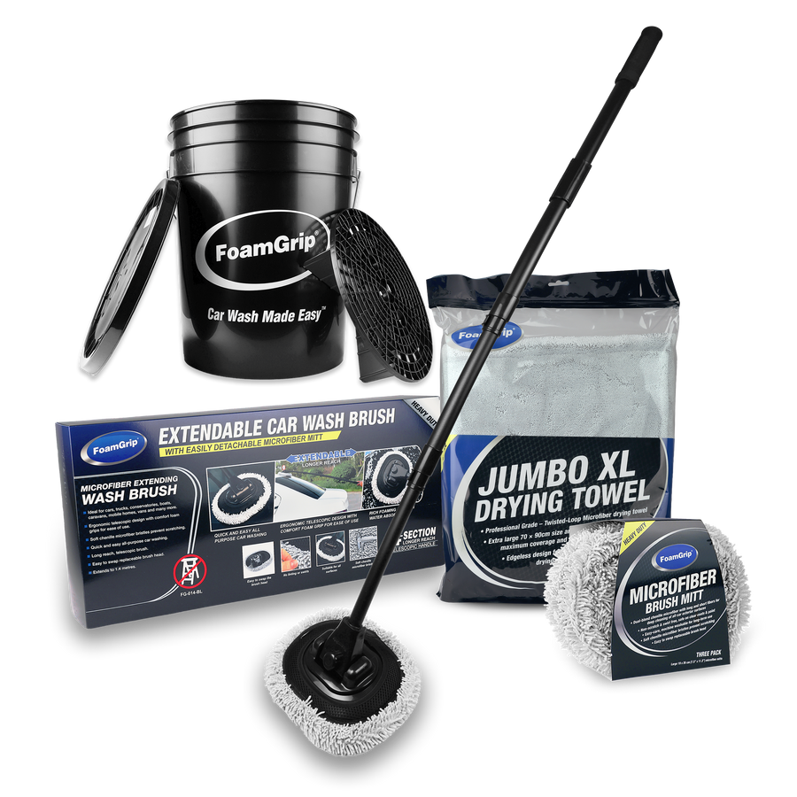 FoamGrip Groot Voertuig Waspakket nu met 30% korting!🎁 +2 Gratis Cadeaus! (t.w.v. €41,99)