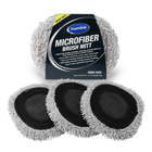 FoamGrip Microvezel Borstelhoezen Zwart (3pack)