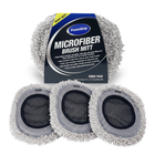 FoamGrip Microvezel Borstelhoezen Grijs (3pack)