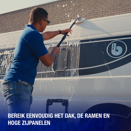 FoamGrip Maxi Uitschuifbare Microvezel Autowasborstel
