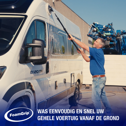 FoamGrip Maxi Uitschuifbare Microvezel Autowasborstel