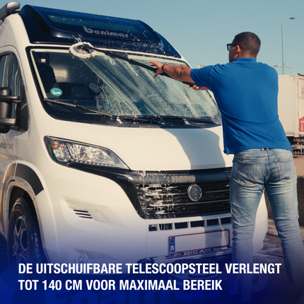 FoamGrip Maxi Uitschuifbare Microvezel Autowasborstel
