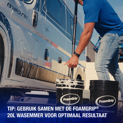 FoamGrip Maxi Uitschuifbare Microvezel Autowasborstel