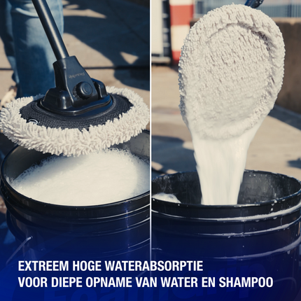 FoamGrip Maxi Uitschuifbare Microvezel Autowasborstel