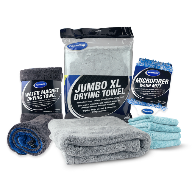 FoamGrip Microvezelset 6-delig