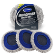 FoamGrip Microvezel Borstelhoezen Blauw (3pack)