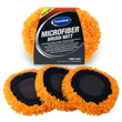FoamGrip Microvezel Borstelhoezen Oranje (3pack)